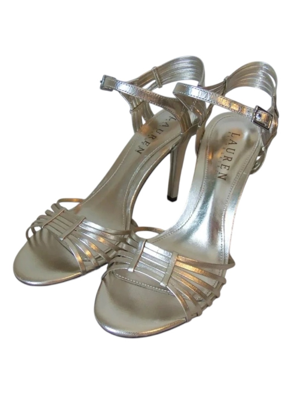 Ralph Lauren Adalira strappy heels 9